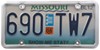 Cruiser Plain License Plates and Frames - CR20030