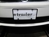 Slim Rim License Plate Frame - Black Tag Frame CR21350 on 2012 Dodge Grand Caravan 