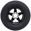 tire with wheel radial castle rock st205/75r14 w/ 14 inch liger aluminum - 5 on 4-1/2 lr c black