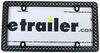 miscellaneous tag frame defender license plate - chrome matte black