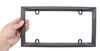 miscellaneous tag frame cruiser license plate - zinc die cast metal gray
