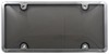 Tuf Combo License Plate Frame and Smoke-Tinted Shield - Chrome Plain CR62032