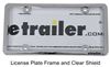 CR62310 - Plain Cruiser License Plates and Frames