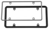 Cruiser Plain License Plates and Frames - CR63350
