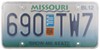 Cruiser License Plates and Frames - CR76100