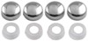 Fastener Caps for License Plates and License Plate Frames - Chrome - Qty 4 Fastener Caps CR82630