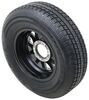 tire with wheel 6 on 5-1/2 inch castle rock st225/75r15 radial w/ 15 eagle aluminum - lr d black