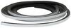 seals 15 foot long rubber hollow half round seal for rv and trailer doors - stick on 15' x 7/16 inch tall