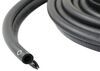 seals rubber hollow bulb seal for rv and trailer door - press on 15' long x 1-1/16 inch tall