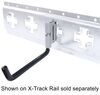 cargosmart e track cargo organizers rotating safety ladder hook for and x systems - rubber coated 200 lbs