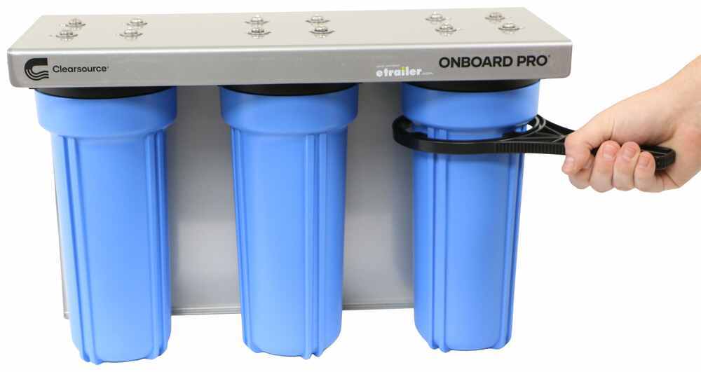 Clearsource Onboard Pro RV Water Filter System w/ VirusGuard - 3