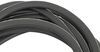 seals half round rubber hollow seal for rv and trailer doors - stick on 15' long x 7/16 inch tall