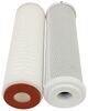 water filter cartridges carbon replacement filters for clearsource premier or onboard rv system - 2 canister