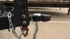 0  coupler only 2 inch ball sleeve-lock trailer - adjustable channel mount black 7 000 lbs