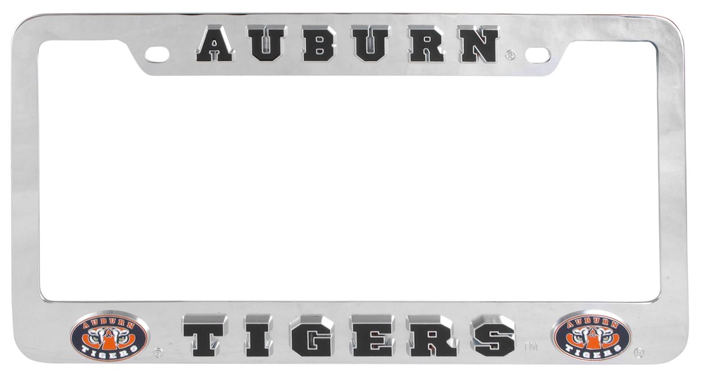 Auburn Tigers 3d Collegiate License Plate Tag Frame Siskiyou License Plates And Frames Ctf303