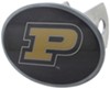 fits 1-1/4 and 2 inch hitch standard purdue boilermakers ncaa receiver cover - class receivers