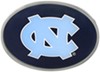 collegiate sports fits 1-1/4 and 2 inch hitch unc tar heels ncaa trailer receiver cover - class receivers