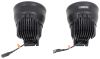 pair of lights vision x light cannons off-road kit - led 100 watts spot beam 6.7 inch diameter