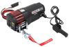 car trailer winch utility 3-stage planetary gear comeup dv-4500si - synthetic rope roller fairlead 4 500 lbs