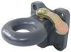 integral lock coupler only curt securelatch lunette ring - flat plate mount 2-1/2 inch diameter 60 000 lbs