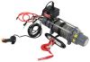 truck winch recovery jeep plug-in remote comeup dv-9s off-road - synthetic rope hawse fairlead 9 000 lbs