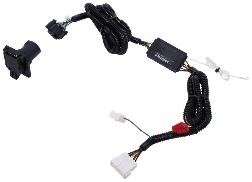 Curt T-Connector Vehicle Wiring Harness with 7-Way Trailer