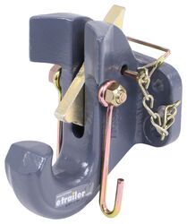 Curt SecureLatch Pintle Hook - Bolt On - 2-1/2" or 3" Lunette Ring - 30,000 lbs - CU87FR