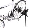 0  bike resistance trainers linear saris mag+ trainer with handlebar-mounted shifter - magnetic