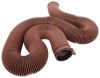 replacement hoses 12 mil - medium ez flush rv sewer hose 20' long x 3 inch diameter bronze vinyl