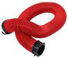 EZ Coupler RV Sewer Hose Extension w/ 3" Bayonet and Swivel Lug Fittings - 10' Long 18 Mil - Thick D04-0113