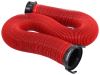 drain hoses 10 feet long ez coupler rv sewer hose w/ swivel lug fitting and 4-in-1 clear elbow adapter - 10'