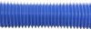 Quick Drain Replacement RV Sewer Hose with 3" Bayonet Fitting - 20' Long - Blue Vinyl 8 Mil - Thin D04-0121
