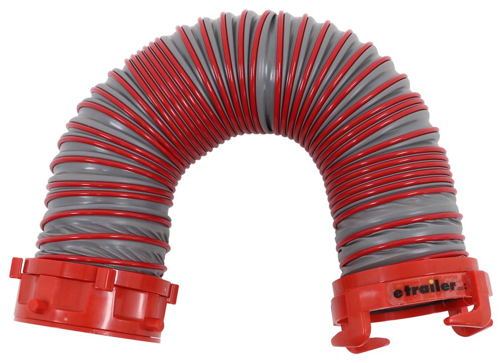 Viper RV Sewer Compartment Hose w/ 3" Swivel Fittings - 2' Long - D04-0402