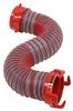 Viper RV Sewer Compartment Hose w/ 3" Swivel Fittings - 2' Long 26 Mil - Extra Thick D04-0402