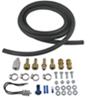 derale remote mounting kit for transmission coolers - 3/8 inch lines