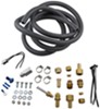 derale remote mounting kit for transmission coolers - 1/2 inch lines