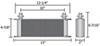 stacked-plate cooler standard mount d13402