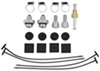 stacked-plate cooler derale transmission kit -6 an inlets - class iv