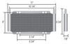 plate-fin cooler standard mount d13503