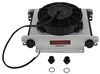 remote cooler mount derale hyper-cool assembly w/ fan -6 an inlets - class v