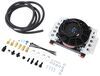 remote cooler mount derale atomic-cool transmission kit w/ fan -6 an inlets - class v