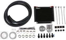 Derale Plate-Fin Engine Oil Cooler Kit w/ Spin-On Adapter (3/4-16 Threads) - Class V - D15451