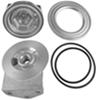 engine oil coolers derale filter relocation kit for multiple thread sizes