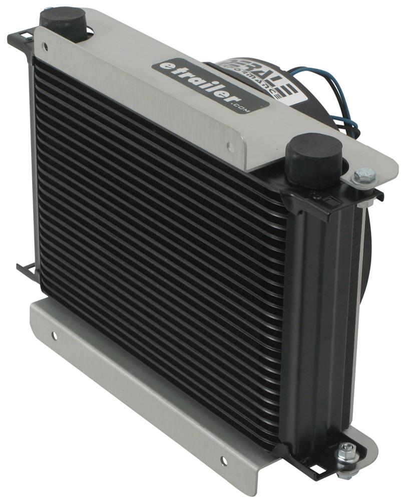 Derale Hyper-Cool Extreme Transmission Cooler with Fan -6AN - Driven Speed  Performance