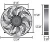 electric fans 12 inch diameter d16212