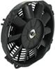 electric fans 8 inch diameter derale dyno-cool straight-blade fan with thermostat control - 350 cfm