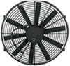 electric fans 16 inch diameter derale dyno-cool straight-blade fan with thermostat control - 1 550 cfm