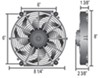 electric fans 8 inch diameter d16618