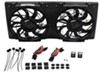 25 inch diameter derale high-output dual radiator fan-and-shroud assembly - 1 360 cfm