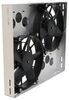 electric fans high-output fan derale 22-1/2 inch dual radiator w/ aluminum shroud - 3 750 cfm